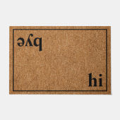 Hi Dag Modern Custom Family Deurmat (Voorkant)