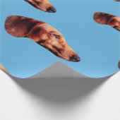 Hi Def Blue Wrapping Paper Cadeaupapier (Hoek)
