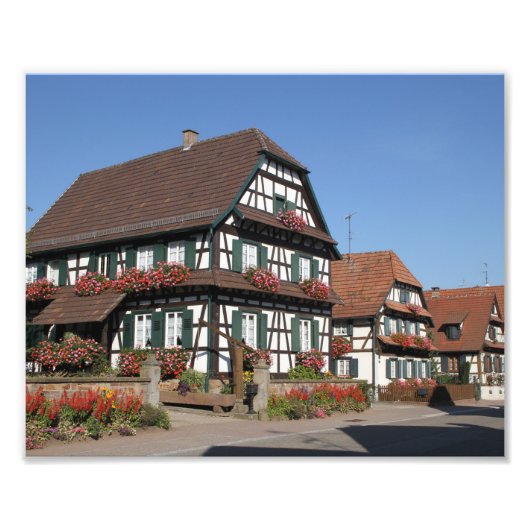 Hi-def Fotografie Elzas Frankrijk Foto Afdruk (Voorkant)