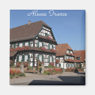 Hi-def Fotografie Elzas Frankrijk Magneet