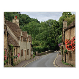 Hi Def Photography Castle Combe England Foto Afdruk
