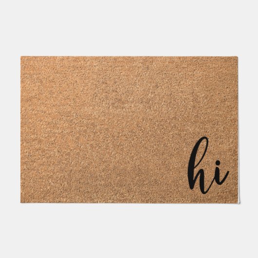 Hi Doormat, Funny Personalized doormat Deurmat (Voorkant)
