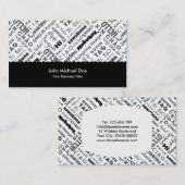 HI en Hallo! Wereldwijd Visitekaartje (Voorkant / Achterkant)