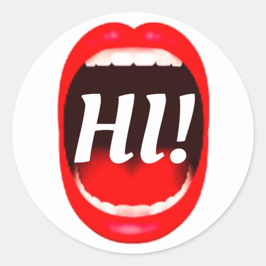 HI-envelopafdichtingen Ronde Sticker (Voorkant)