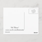 Hi Er Doggy Briefkaart (Achterkant)