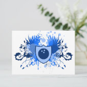 hi-fi bowling crest kaart (Staand voorkant)