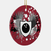 hi-fi bowling keramisch ornament (Rechts)