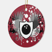hi-fi bowling keramisch ornament (Links)