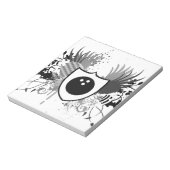 hi-fi bowling notitieblok (Linkerzijde)