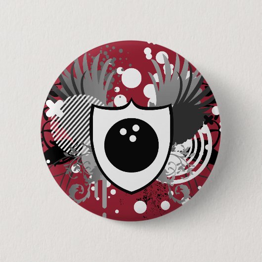 hi-fi bowling ronde button 5,7 cm (Voorkant)