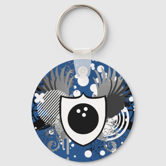 hi-fi bowling sleutelhanger (Voorkant)