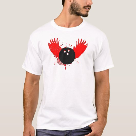 hi-fi bowling t-shirt (Voorkant)