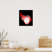 hi-fi bowlingcrest poster (Keuken)