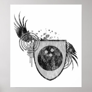 hi-fi bowlingcrest poster