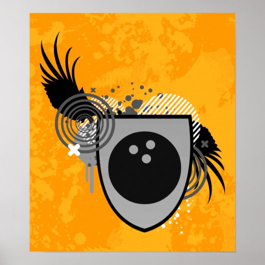 hi-fi bowlingcrest poster (Voorkant)