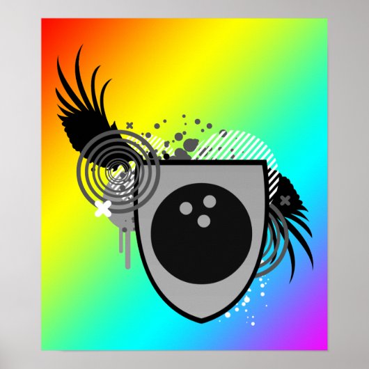 hi-fi bowlingcrest poster (Voorkant)