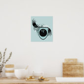 hi-fi bowlingcrest poster (Keuken)