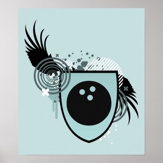 hi-fi bowlingcrest poster (Voorkant)