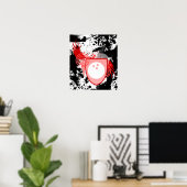 hi-fi bowlingcrest poster (Thuiskantoor)