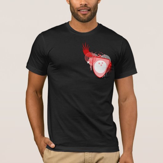hi-fi bowlingcrest t-shirt (Voorkant)