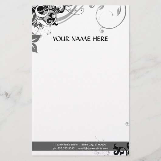 hi-fi in de zomer briefpapier (Voorkant)