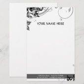 hi-fi in de zomer briefpapier (Voorkant / Achterkant)