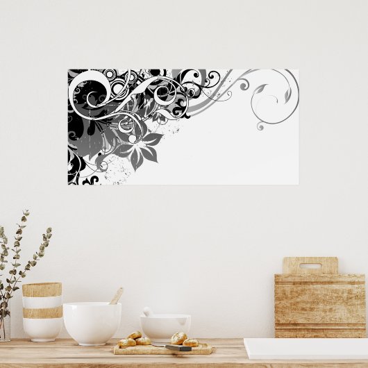 hi-fi in de zomer poster (Keuken)