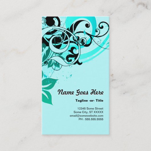 hi-fi in de zomer visitekaartje (Voorkant)