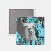 hi-fi llama. magneet (Voorkant / Achterkant)