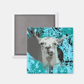 hi-fi llama. magneet (Voorkant / Achterkant)