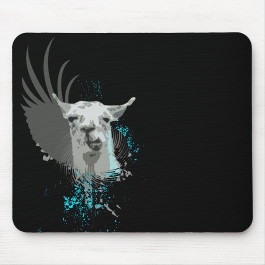 hi-fi llama. muismat (Voorkant)