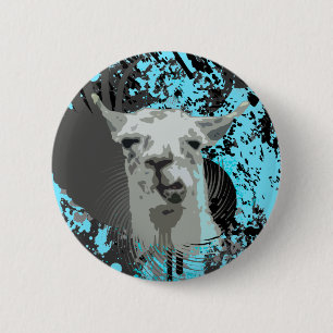 hi-fi llama. ronde button 5,7 cm