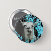 hi-fi llama. ronde button 5,7 cm (Voorkant /achterkant)