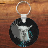hi-fi llama. sleutelhanger (Voorkant)