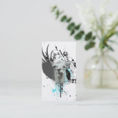 hi-fi llama visitekaartje (Staand voorkant)