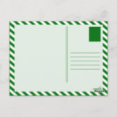 hi-fi shamrock bubbles briefkaart (Achterkant)