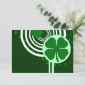 hi-fi shamrock bubbles kaart (Staand voorkant)
