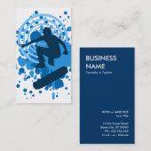 hi-fi skateboard belletjes visitekaartje (Voorkant / Achterkant)