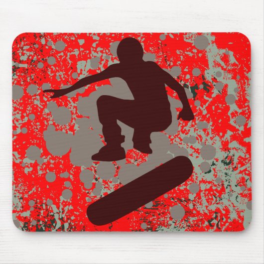 hi-fi skateboarden : bellen : muismat (Voorkant)