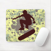 hi-fi skateboarden : luchtbellen : muismat (Met muis)