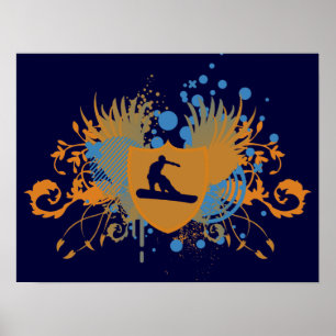 hi-fi sneeboarding poster