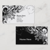 hi-fi zwart-wit visitekaartje (Voorkant / Achterkant)