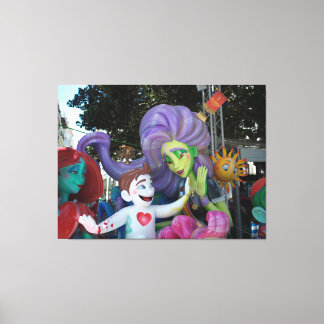 Hi Five Beeldhouwwerk Canvas Afdruk