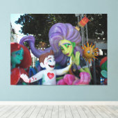 Hi Five Beeldhouwwerk Canvas Afdruk (Insitu (Houten vloer))