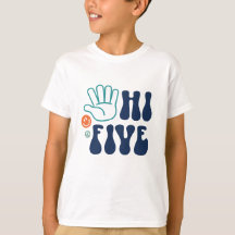 Hi Five! Retro Streep 5e Verjaardag