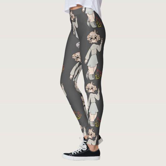 Hi Girl Baby Cute Tekening Leggings (Links)