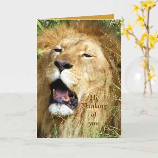 Hi,Hallo_ Kaart (Gele Bloem)