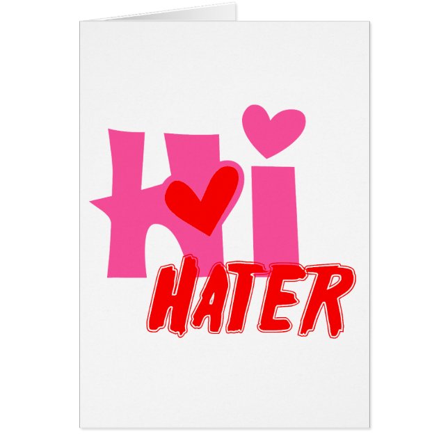 Hi Hater (Voorkant)