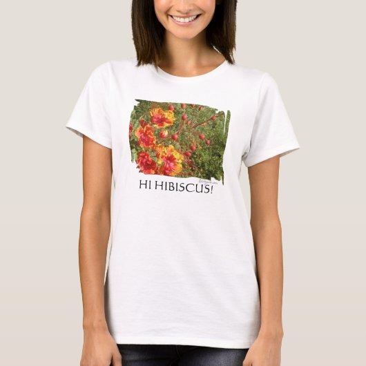 Hi Hibiscus Flower Tanktop (Voorkant)