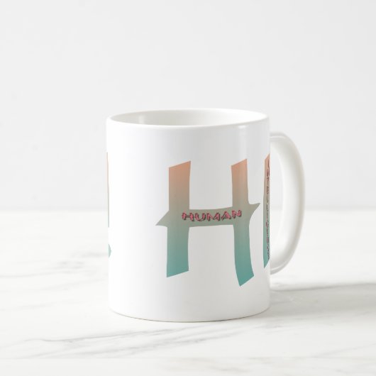 Hi! Human intelligence Koffiemok (Voorkant rechts)